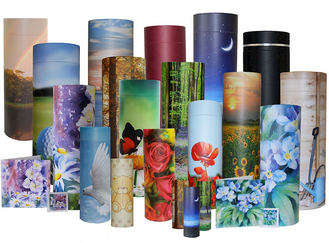 Urns & scatter tubes – Andy Free Independent Family Funeral Director